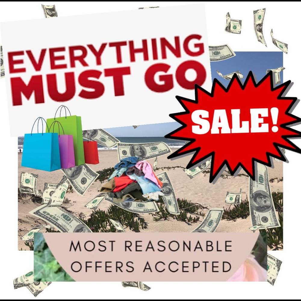 All prices lowered! Clearing Out Sale!